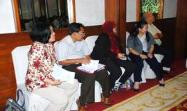 Para peserta yang menghadiri acara workshop yang diadakan oleh Ditjen SDPPI
