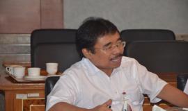 Bapak M. Iman Mulyantono selaku Kepala Pusat Jasa Kearsipan ANRI menjelaskan pengolaan Arsip terdiri dari 2 ( dua ) Kegiatan penataan arsip dan alih media  ( scanning )