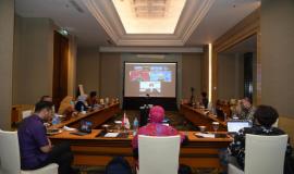 Pertemuan ke-19 antara Indonesia, Malaysia dan Singapura dilakukan secara online kali ini  harmonisasi spektrum didaerah perbatasan menjadi topik utama pada pertemuan ini, kegiatan bertempat di Hotel Tentrem Yogyakarta (23-24/11).