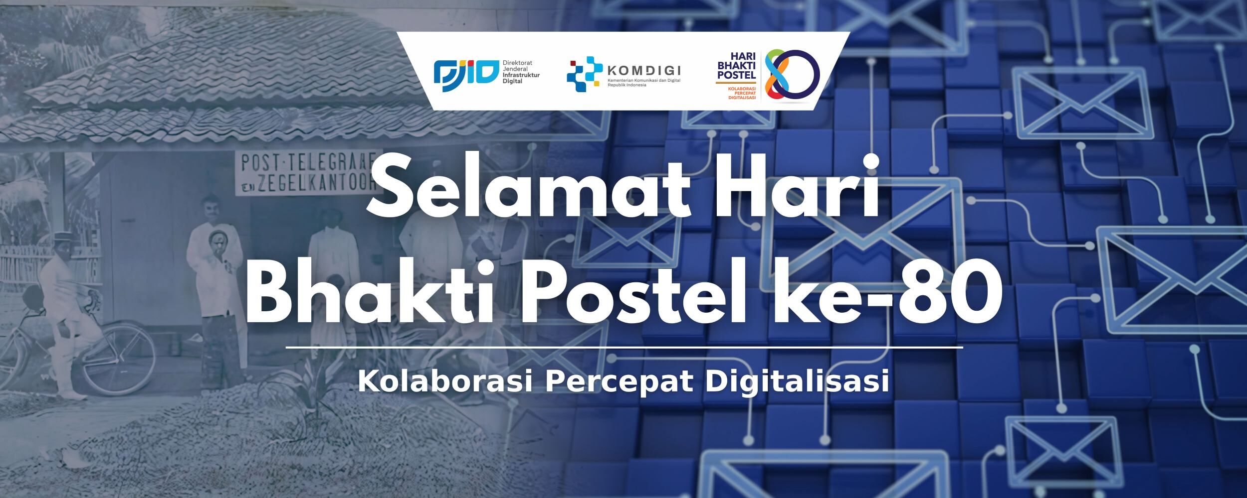 Gambar: Hari Bhakti Postel ke 80