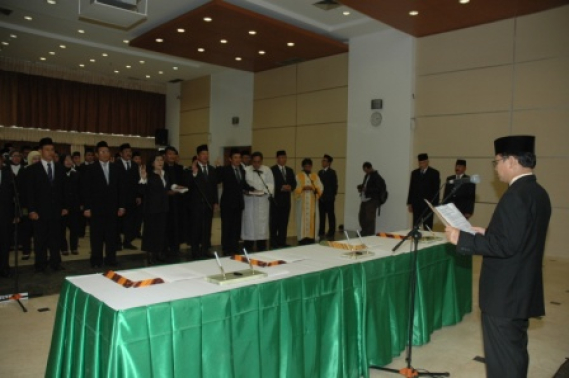 Ilustrasi: Pelantikan Eselon II, III, dan IV di Lingkungan Kementerian Kominfo