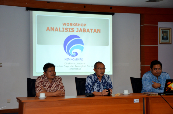 Ilustrasi: Bimbingan Teknis Dalam Rangka Analisis Jabatan Penataan Sistem Manajemen SDM Aparatur di Lingkungan Ditjen SDPPI