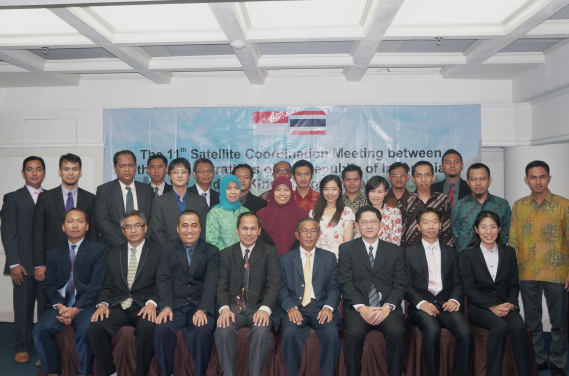 Ilustrasi: KOORDINASI SATELIT KE-11 ANTARA ADMINISTRASI INDONESIA DAN ADMINISTRASI THAILAND YOGYAKARTA, INDONESIA, 25-29 NOVEMBER 2013