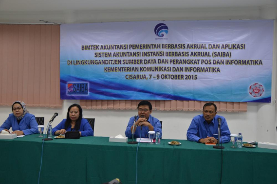 Ilustrasi: BIMTEK AKUNTANSI PEMERINTAH BERBASIS AKRUAL DAN APLIKASI SISTEM AKUNTANSI INSTANSI BERBASIS AKRUAL (SAIBA) DI LINGKUNGAN DITJEN SDPPI