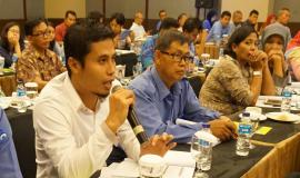 Peserta pada sesi tanya jawab