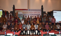 Foto bersama para Ka.UPT, narasumber dengan Plt. Dirjen SDPPI