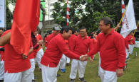 Menteri Kominfo mengecek kesiapan kontingen Ditjen SDPPI