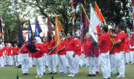 Pembacaan Janji Atlit dan Janji Wasit/Juri di hadapan Menteri Kominfo