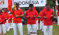 Pembacaan doa bersama demi kelancaran seluruh rangkaian kegiatan