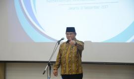 Menteri Kominfo Rudiantara memberikan sambutan dan arahan 