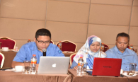 Kasubag TU Direktorat Operasi Sumber Daya (Ditjen SDPPI) Doni Ali Rahman Menyampaikan laporan terkait dengan Tupoksinya