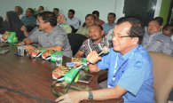 Ka.Balmon DKI (Hercules Tupal.S.Mete) memberikan saran dan masukan terkait dengan penggantian struktural jabatan baru berkaitan dengan Tupoksinya