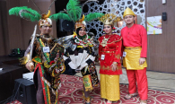 Direktorat Jenderal SDPPI, (Kemkominfo) Ikut serta memeriahkan Hari Kartini,dengan Berbusana adat Palembang