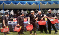 Foto bersama Tim Memasak Ditjen SDPPI,(Kemkominfo) untuk memeriahkan kegiatan lomba Hari Kartini  19/4 2018