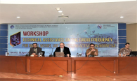 Narasumber pada acara Workshop Technical Assistance on the Radio Frequency for Small Vessel use for Fishing Activity in Indonesia.