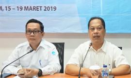 Sesditjen SDPPI, R.Susanto (kanan) didampingi Kabagum (Hasyim Fiater)  Menyampaikan paparan kepada Calon Pegawai Negeri Sipil (cpns) terkait dengan tanggung jawab seorang Aparatur Sipil Negara (ASN) melekat selama 24 jam, walaupun ia tengah berada di luar jam kantor. “Perilaku kita harus tetap dijaga, baik di lingkungan kantor, maupun di masyarakat,” tegasnya