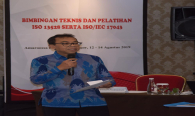 Panitia Bimbingan Teknis dan Pelatihan ISO 13428 Serta ISO/IEC 17043 12/8 2019