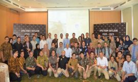 Foto Bersama Spectrum Outlook 2020-2023 Dit. Penataan Ditjen SDPPI  22/8 2019