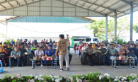 Suasana saat berlangsungnya kegiatan (MoTS) Maritim on the Spot di Pelabuhan Perikanan Untia, Makassar (1/11).