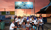 Foto Bersama Kabalmon Kupang dengan Para nelayan Kabupaten Manggarai barat di Lokasi Labuan Bajo Komodo Boat Trip 13/11/2019