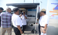 Kepala Bagian Perencanaan dan Pelaporan Ditjen SDPPI  (Aryo Pamorgung) ikut hadir mengecek kesiapan mobil monitoring balmon Bandung dalam rangka Simulasi Dukom Kebencanaan Menjaga Jalinan Komunikasi antar Stakeholder 1511/2019