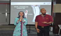 Salah satu peserta memberikan pandangannya terkait kegiatan Capacity Building dan Kepemimpinan dan Workshop Penyusunan Analisis Beban Kerja 2019 (26/11).