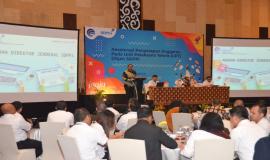 Dirjen SDPPI Ismail memberikan arahan pada kegiatan Akselerasi Penyerapan Anggaran pada Unit Pelaksana Teknis (UPT) Ditjen SDPPI (17/2).