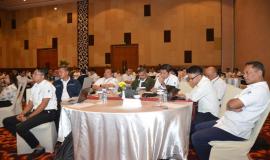 Suasana rapat Akselerasi Penyerapan Anggaran pada Unit Pelaksana Teknis (UPT) Ditjen SDPPI, di Hotel Ayana Yogyakarta (17/2).