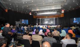 Situasi saat kegiatan Quantum Information Seminar & Workshop 2020 berlangsung di Jakarta (20/02).