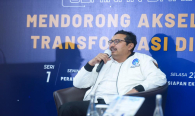 Dirjen SDPPI Ismail saat menjadi pembicara pada kegiatan Seminar Daring bertema Mendorong Akselerasi Transformasi Digital di Jakarta (20/07/2020).