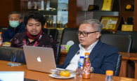 Rektor Telkom University Prof Adiwijaya saat menjadi pembicara pada kegiatan Seminar Daring TIP in Asia Pacific: Indonesia-Path Towards a Digital Society bersama GSMA, TIP dan Telkom University yang berlangsung di Jakarta (22/07/2020).