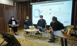 Subkoordinator Harmonisasi Standar Perangkat Anak Agung Gede Oka menyampaikan beberapa poin definisi dan prosedur IoT di Indonesia, (25/12).