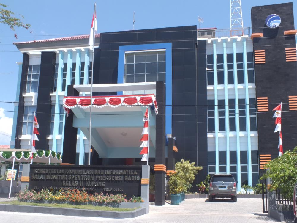 Ilustrasi: Gedung Kantor Balai Monitor Spekfrekrad Kelas II Kupang
