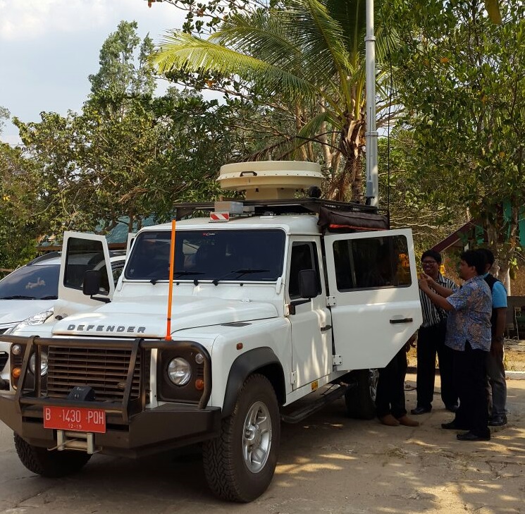 Pengukuran Perbatasan RI dan Papua New Guinea