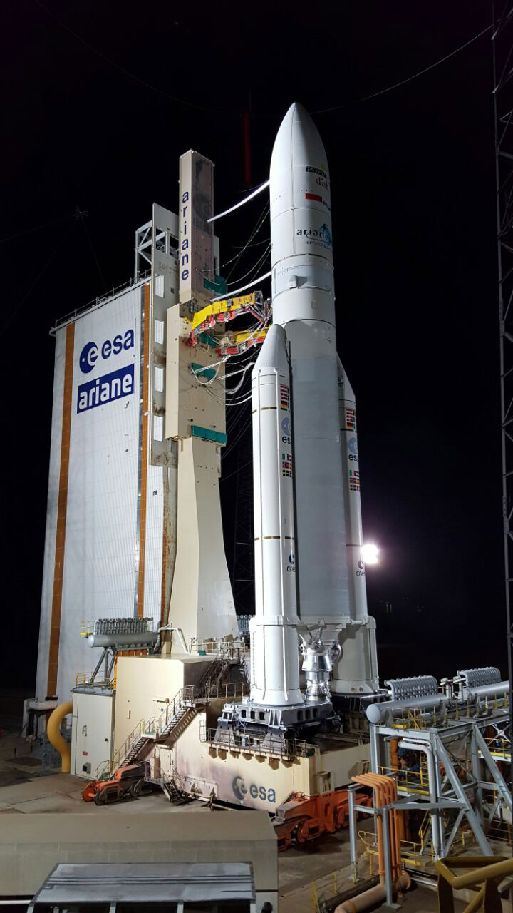 Peluncuran BRISat sebagai satelit Indonesia ke-18