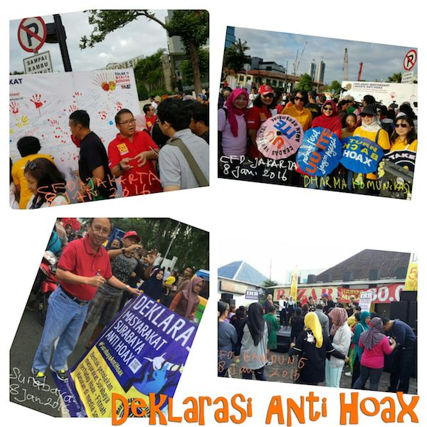 Ilustrasi: Gerakan Bersama Anti HOAX dan Peluncuran TurnBackHoax.id