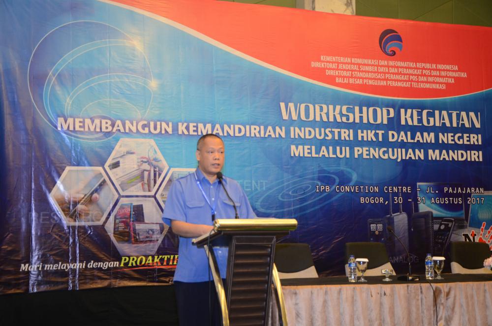 Setidaknya 13 merek perangkat telekomunikasi yang sudah memenuhi TKDN di atas 30 persen. Hal tersebut  diungkap Plt. Direktur Standardisasi Perangkat Pos dan Informatika Ditjen SDPPI Mochamad Hadiyana saat membuka Workshop Membangun Kemandirian Industri HKT Dalam Negeri Melalui Pengujian Mandiri di Bogor, Jawa Barat, Rabu (30/8)