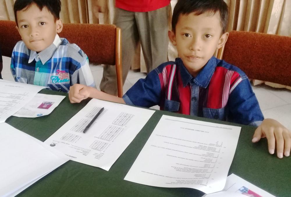  Muhammad Raihan Yudhistira dan Raditya Danish Pratama sebagai peserta muda UNAR