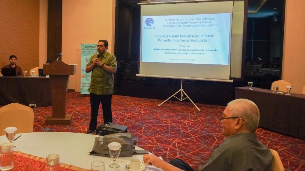 Dirjen SDPPI sebagai Narasumber dalam Seminar IoT
