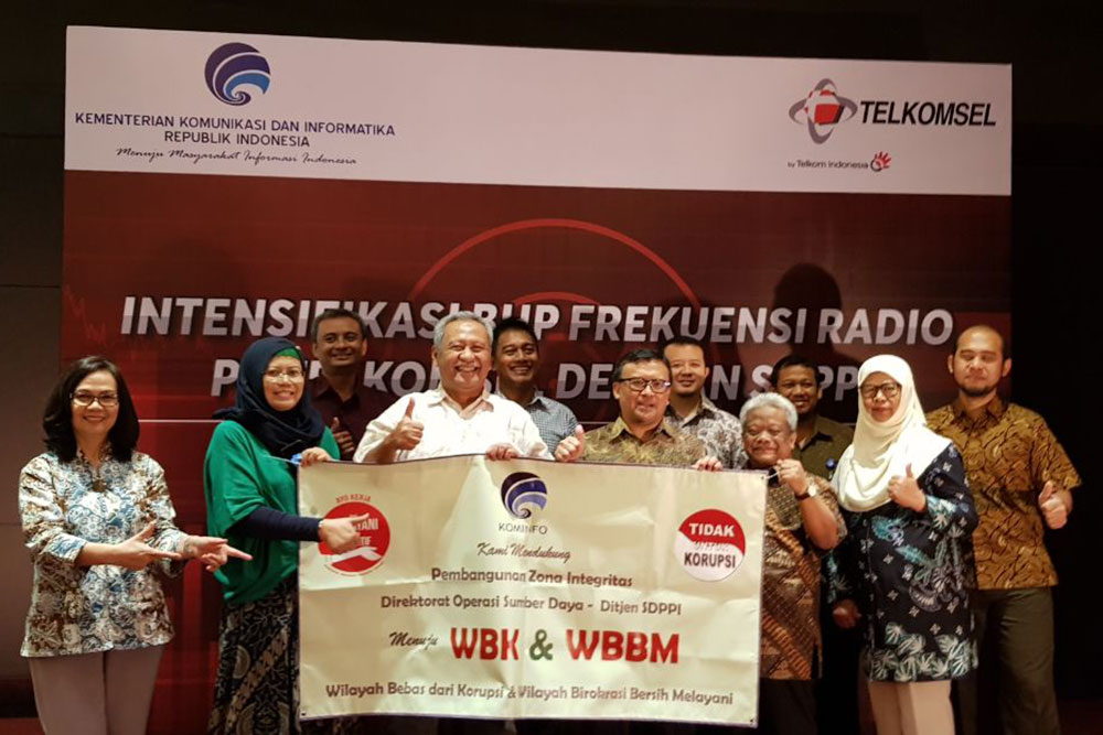 Telkomsel Dukung Ditjen SDPPI  Wujudkan Wilayah Bebas Korupsi