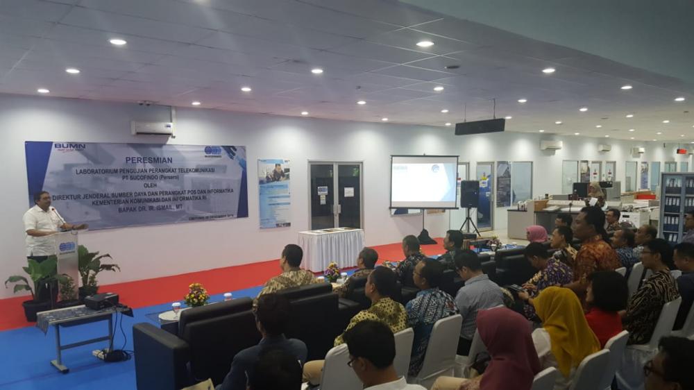 Peresmian Laboratorium Uji Perangkat Sucofindo