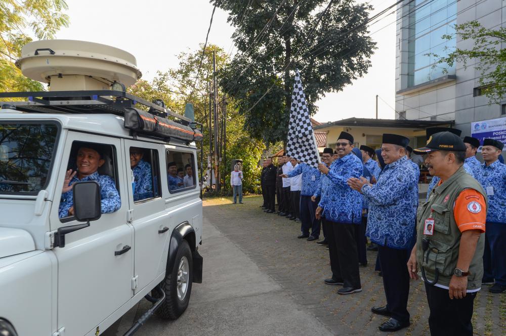 Dirjen SDPPI, Ismail melepas petugas posko lebaran 2019