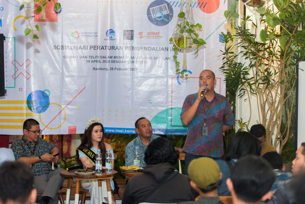 Sosialisasi IMEI di Bandung