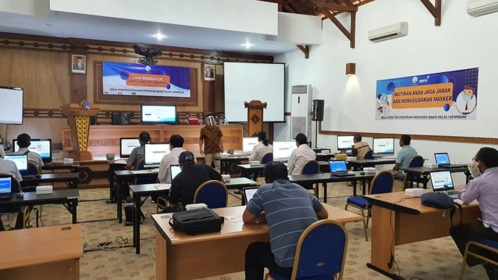 Denpasar Gelar UNAR CAT dalam Protokol Kesehatan