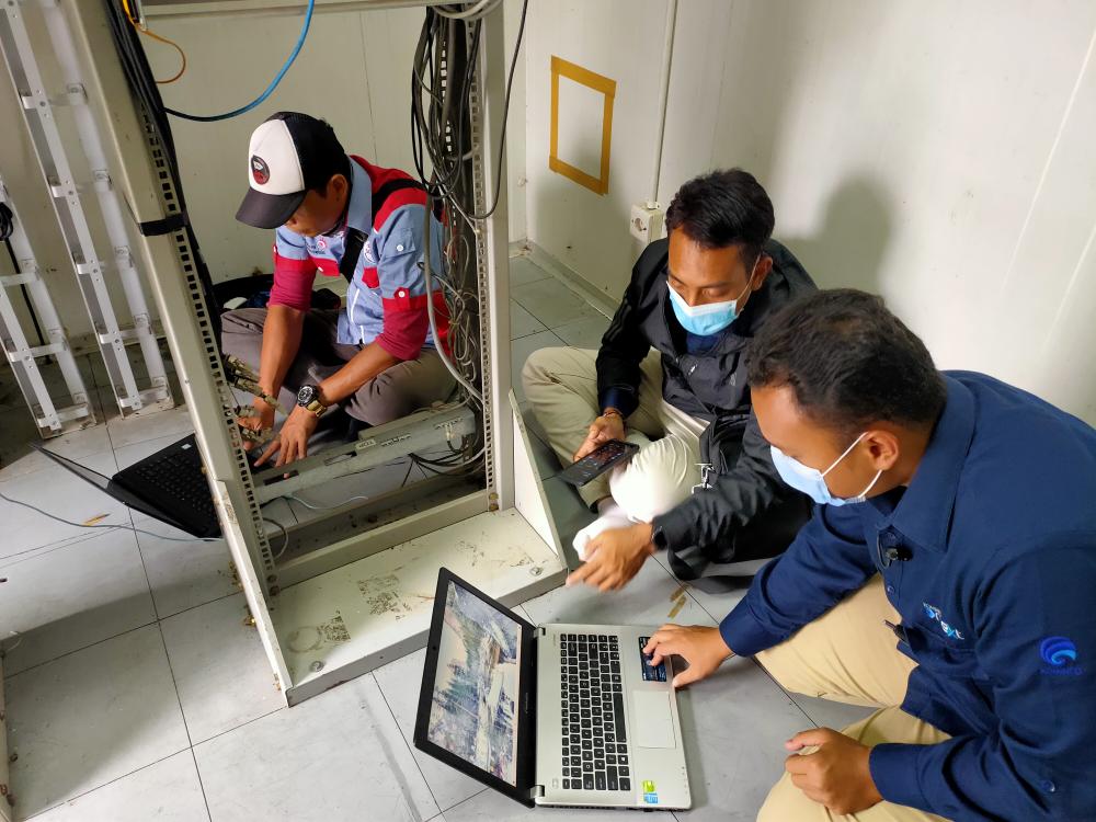 Balai Monitor Kelas I Medan  bersama Telkom Witel Medan berhasil mengatasi interferensi frekuensi radio backhaul stasiun STB568 Bukit Lawang di wilayah Langkat, Sumatera Utara.