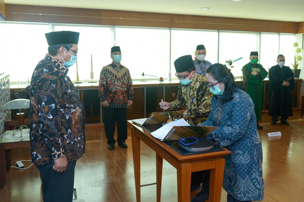 Pelantikan Pejabat Fungsional Dilakukan Daring