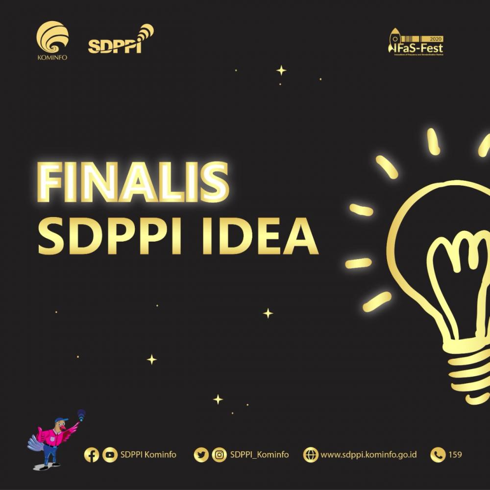 Selamat Kepada Finalis SDPPI Idea