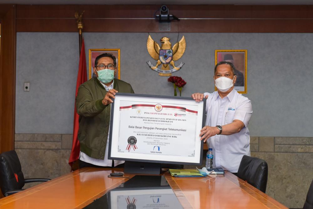 BBPPT Raih Predikat WBK 