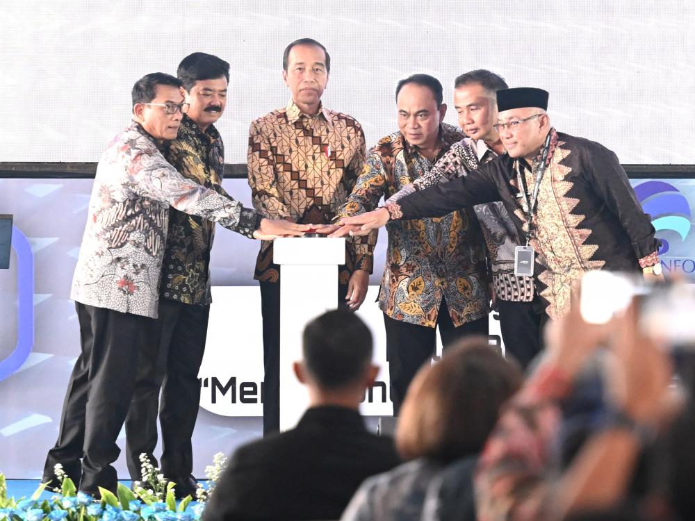 Presiden RI Joko Widodo Resmikan Indonesia Digital Test House