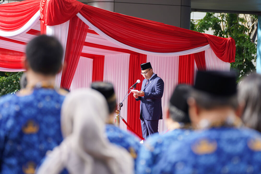 Wamen Angga : Berikan Kontribusi, Bentuk Bukti Bela Negara